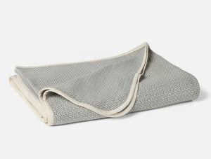 Coyuchi Undyed Lagoon Honeycomb Organic Blanket