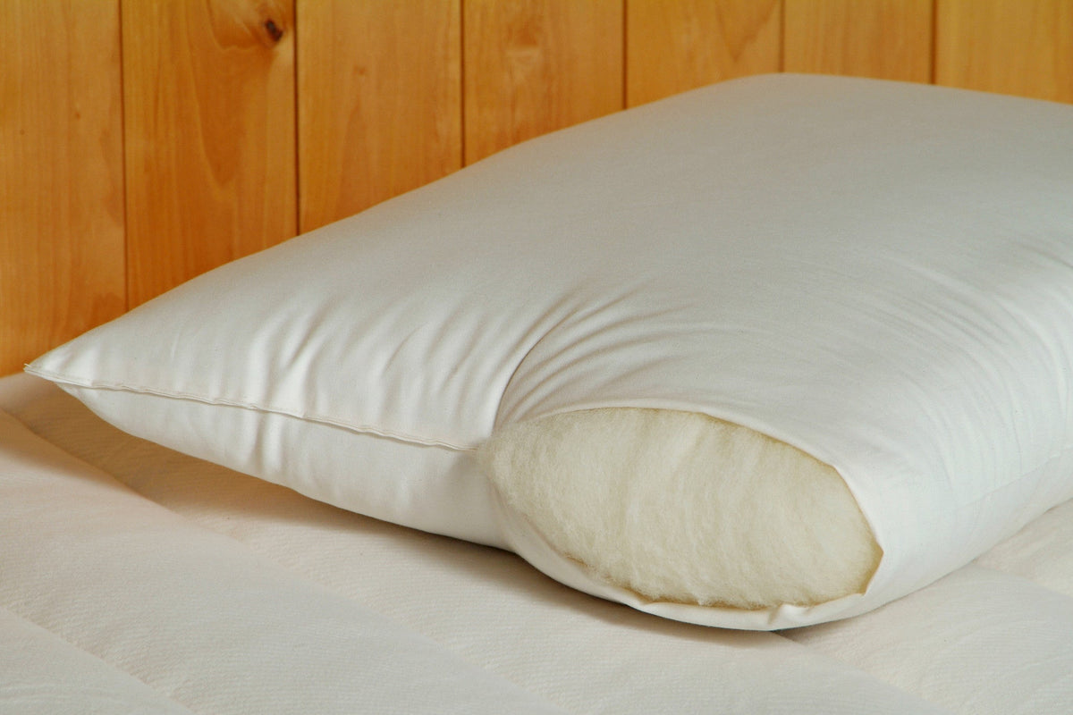 Organic Wool Pillow on sale