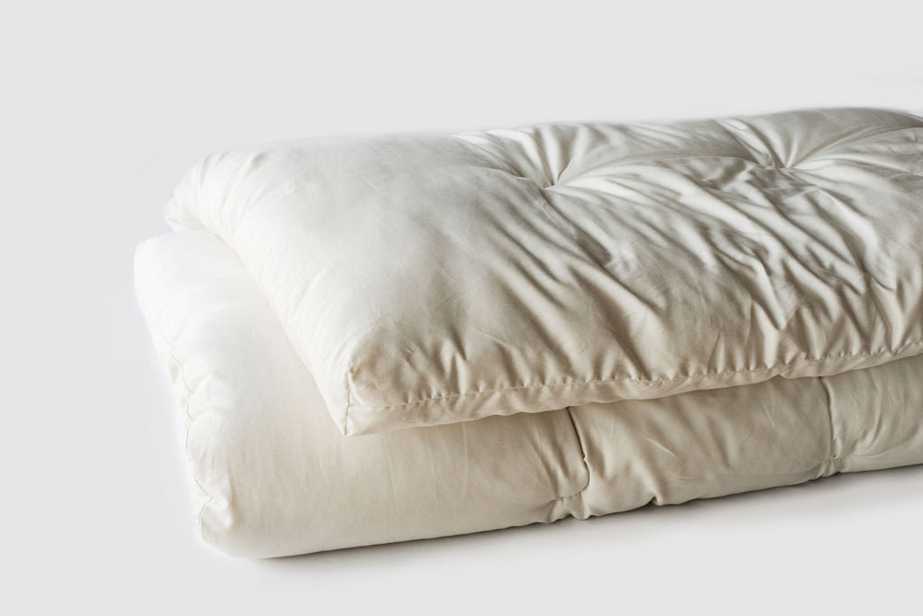 Holy Lamb Organics Wool Comforter - Extra Warmth Comfort 